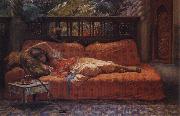 Frederick Arthur Bridgman The Siesta Spain oil painting artist